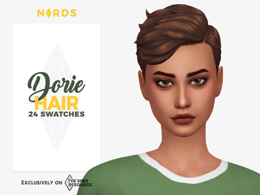 Dorie Pixie CUT Hair By Nords Sims 4 CC