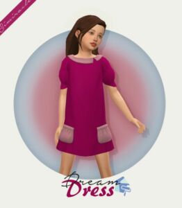 Dream Dress Kids Version By Simiracle Sims 4 CC