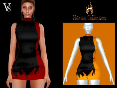 Dress II – Hestia Collection Sims 4 CC