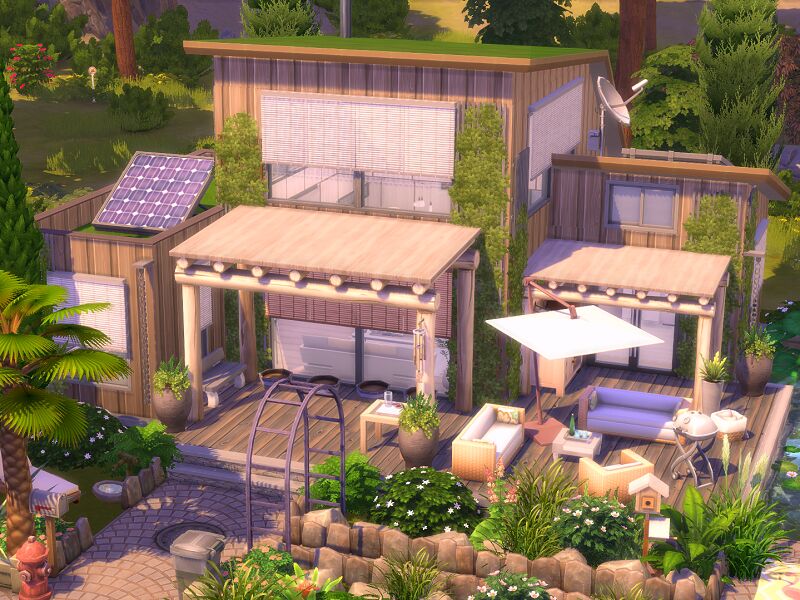 sims 4 cc eco friendly wood house no cc by flubs79 3