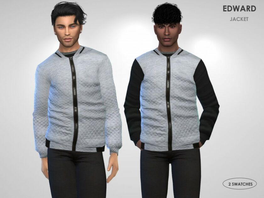 Edward Jacket By Puresim Sims 4 CC