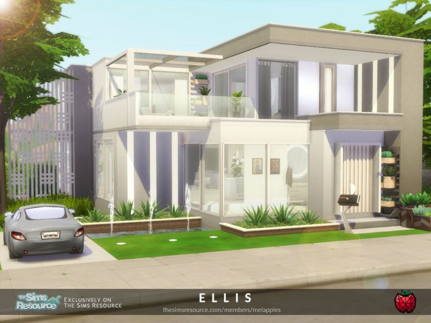 Ellis – NO CC By Melapples Sims 4 CC