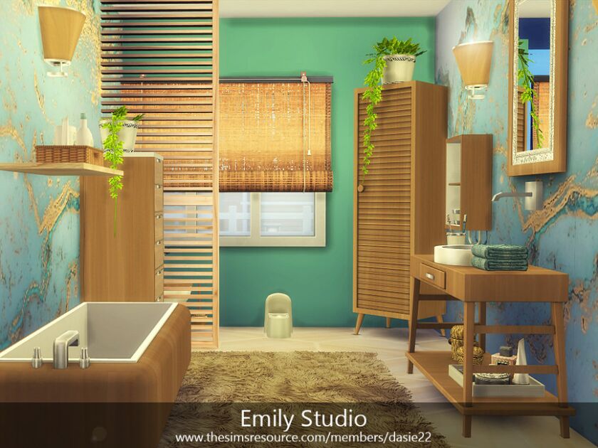 sims 4 cc emily studio by dasie2 6