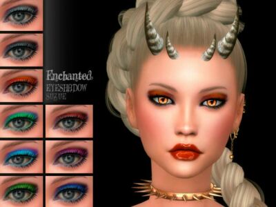 Enchanted Eyeshadow N19 By Suzue Sims 4 CC