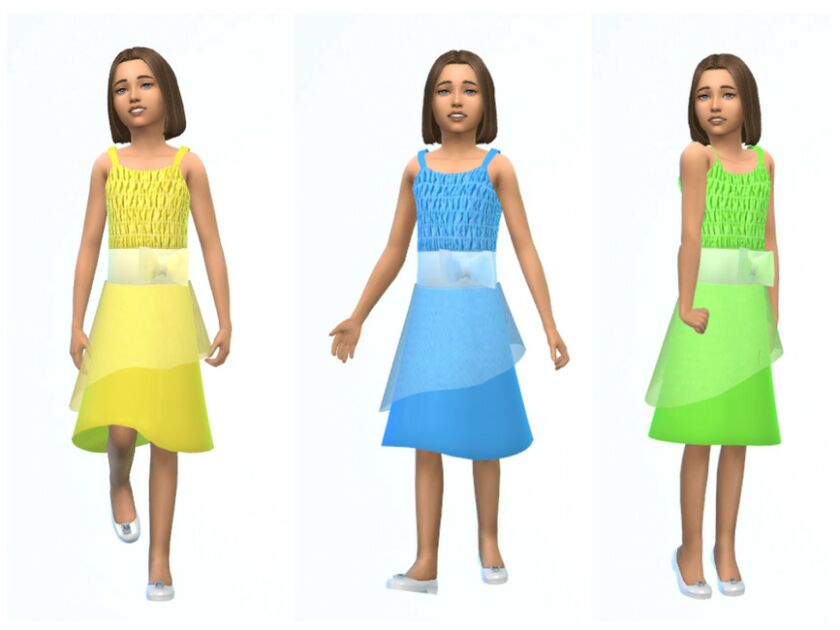 sims 4 cc erinaok girls dress 0711 by erinaok 3