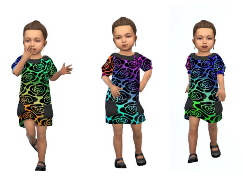 Erinaok Toddler Dress 0616 Sims 4 CC