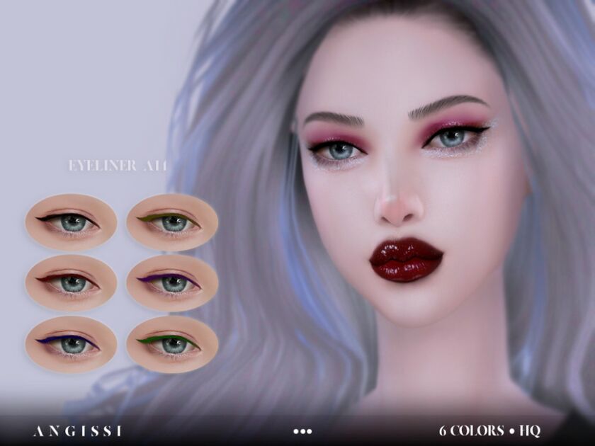 Eyeliner-A14 By Angissi Sims 4 CC