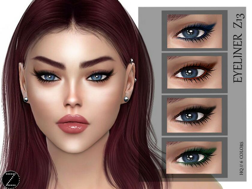 Eyeliner Z13 By Zenx Sims 4 CC