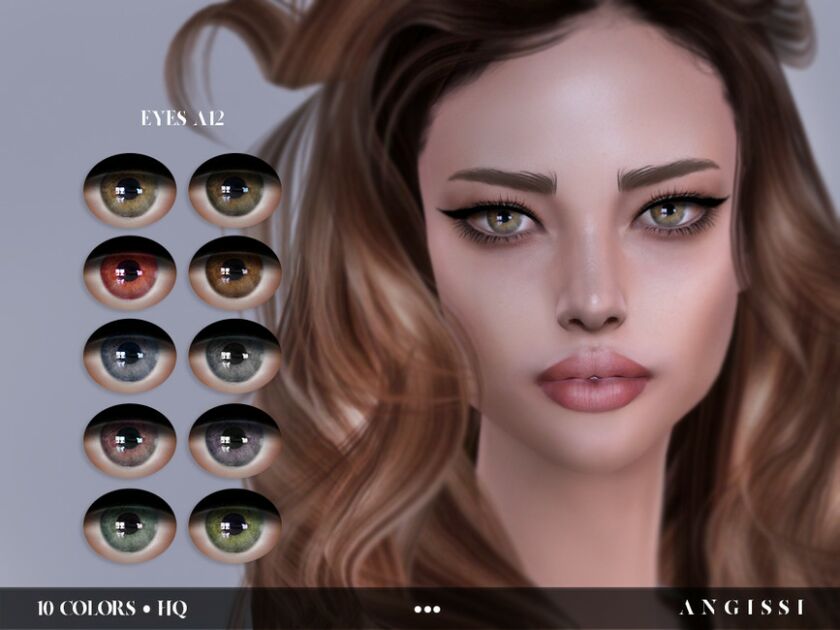 Eyes A12 By Angissi Sims 4 CC