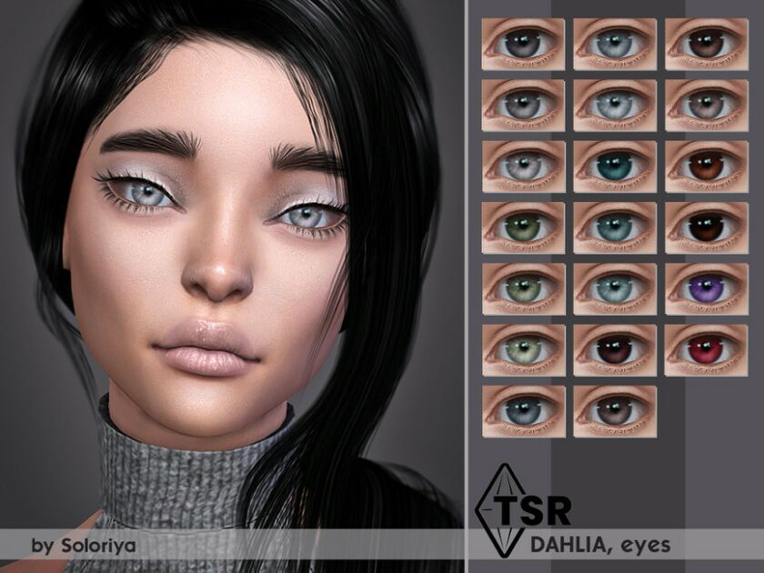 Eyes Dahlia By Soloriya Sims 4 CC