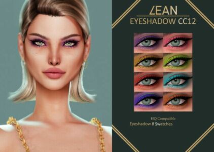 Eyeshadow CC12 By Lean Sims 4 CC