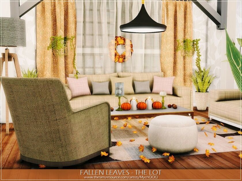 sims 4 cc fallen leaves the lot by mychqqq 4