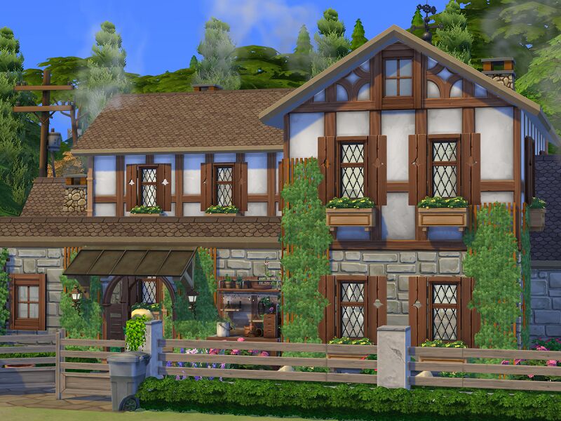 sims 4 cc family farmhouse no cc by flubs79 4