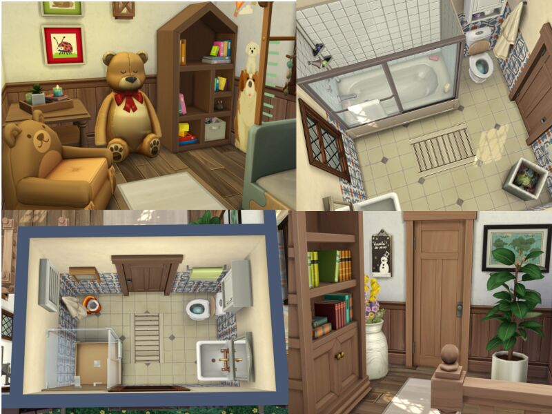 sims 4 cc family farmhouse no cc by flubs79 6