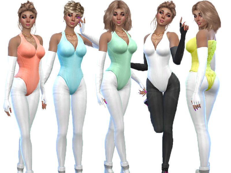 sims 4 cc female bodysuit by trudieopp 2