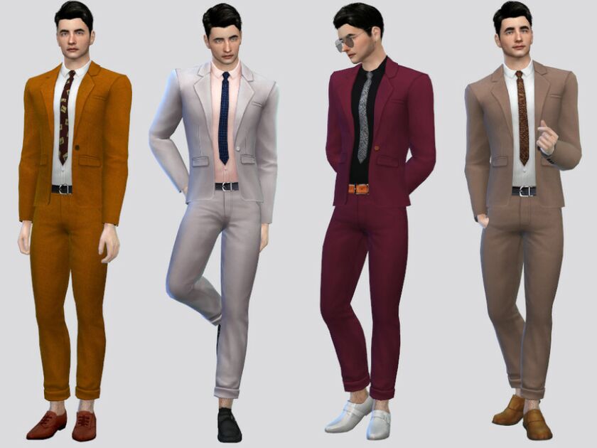 Fluria Formal Suit By Mclaynesims Sims 4 CC