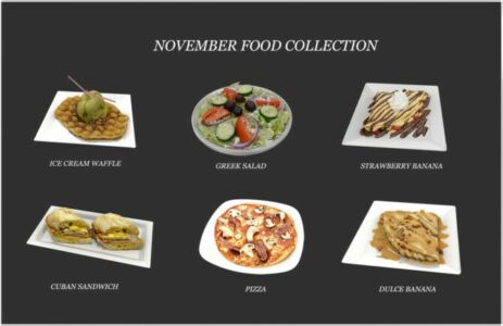 Food Collection Sims 4 CC