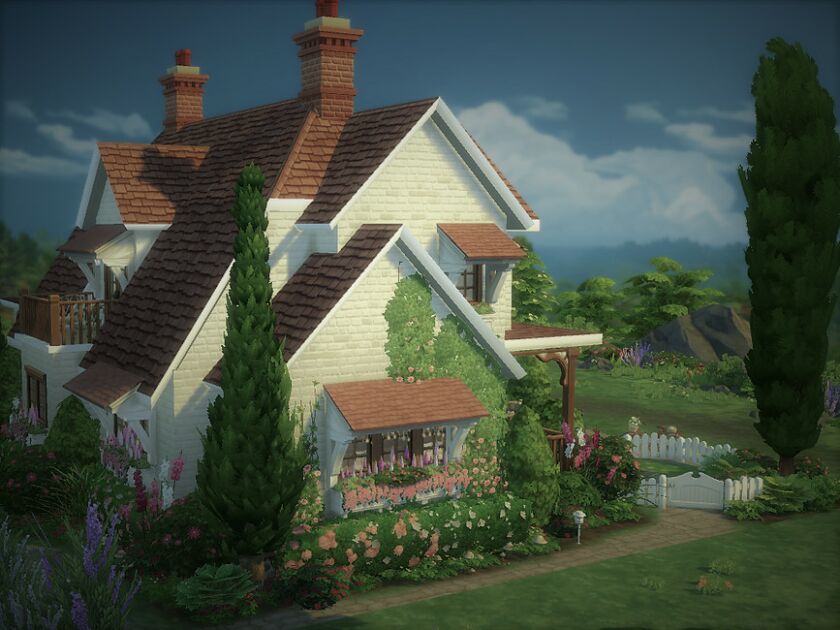 sims 4 cc forest cottage no cc by sgk45 3