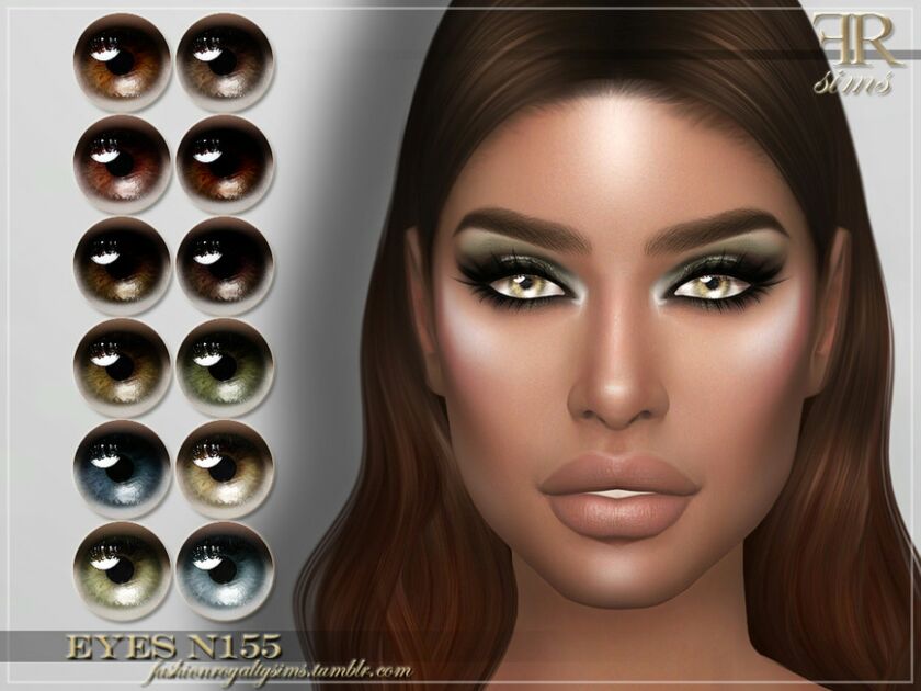 FRS Eyes N155 By Fashionroyaltysims Sims 4 CC