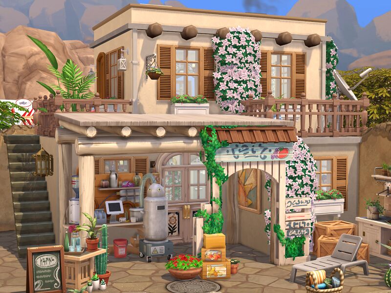 Fruit Juice Farm Sims 4 CC