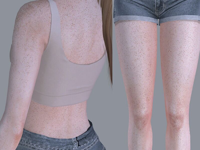 sims 4 cc full body freckles by lutessasims 2