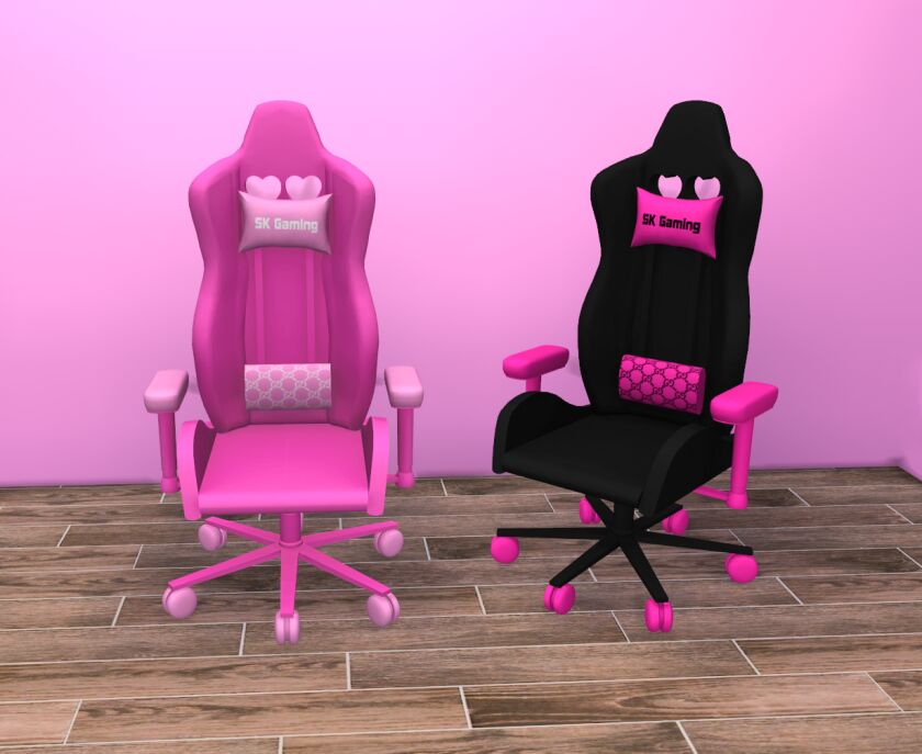 Gamer Girl Furniture Sims 4 CC