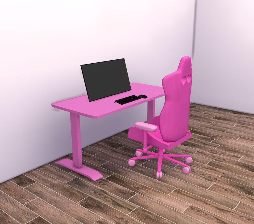 sims 4 cc gamer girl furniture by simmerkate 2