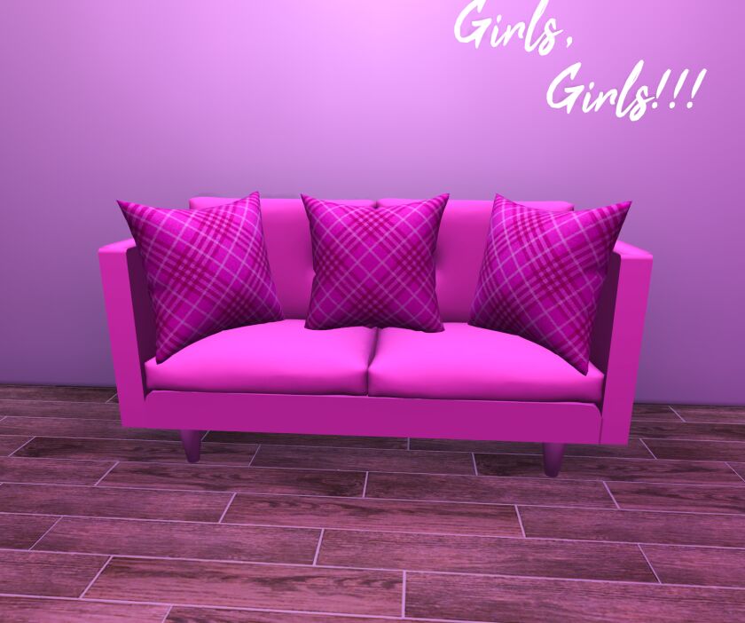 sims 4 cc gamer girl furniture by simmerkate 3