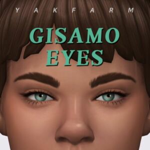 Gisamo Eyes By Yakfarm Sims 4 CC