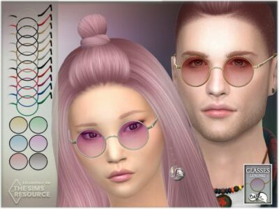 Glasses Lenonki By Bakalia Sims 4 CC