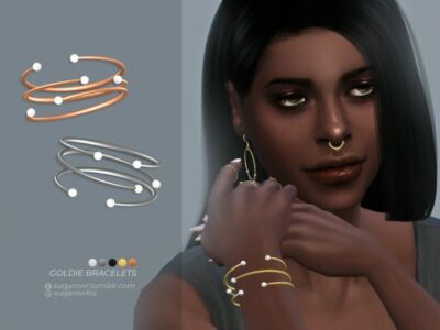 Goldie Bracelets Sims 4 CC