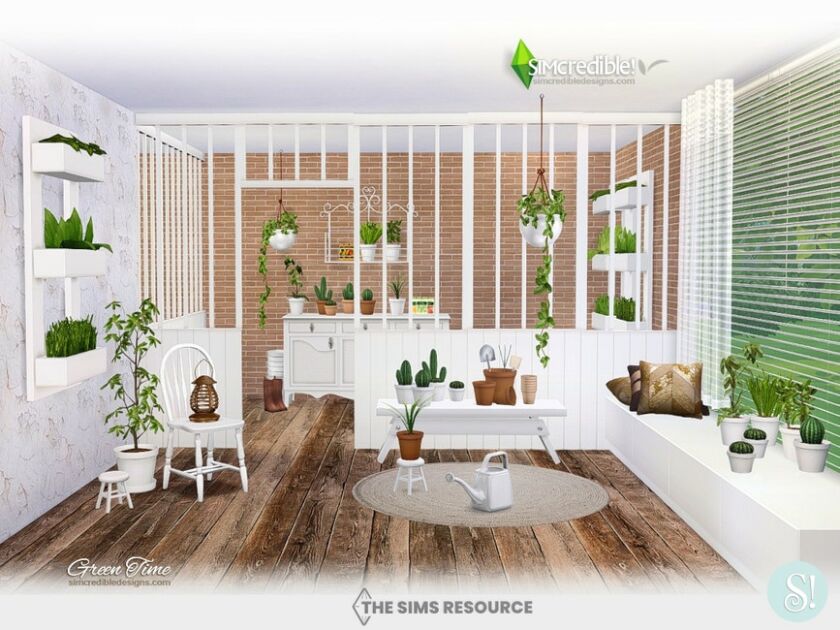 sims 4 cc green time web transfer by simcredible 2