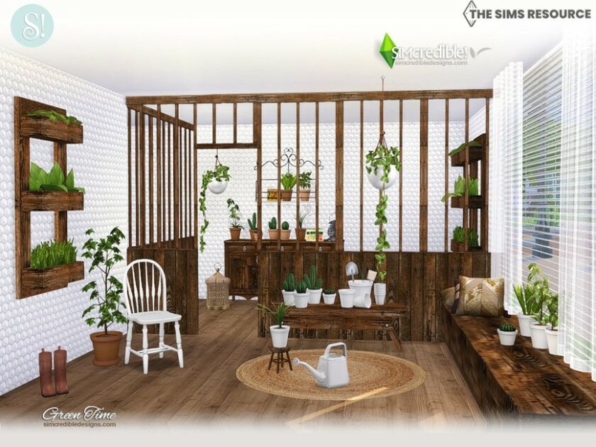 sims 4 cc green time web transfer by simcredible 4