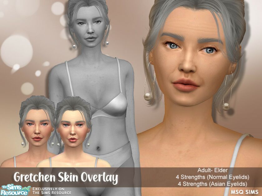 Gretchen Skin Overlay By Msqsims Sims 4 CC