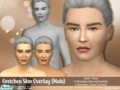 Gretchen Skin Overlay Male By Msqsims Sims 4 CC