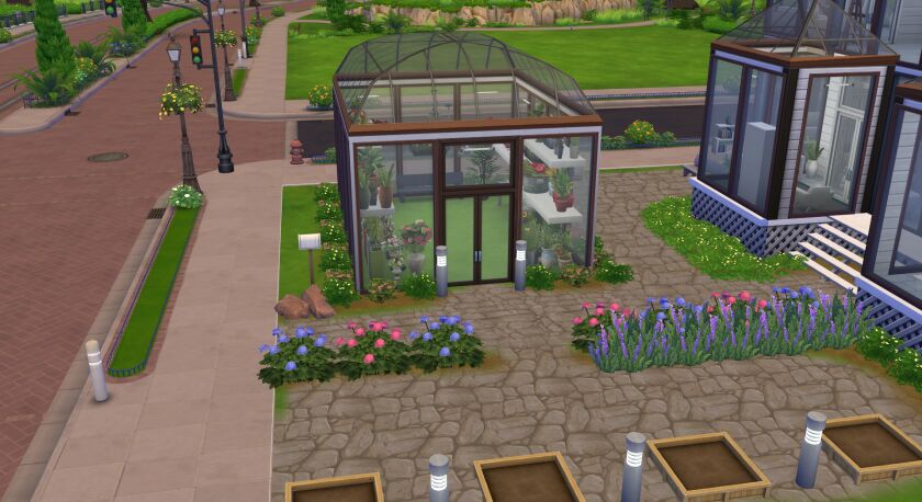 sims 4 cc grey glasshouse by secret gloria 6