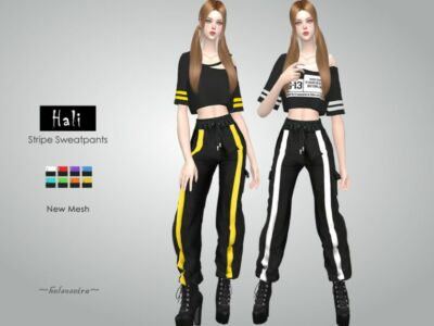 Hali – Sweatpants By Helsoseira Sims 4 CC