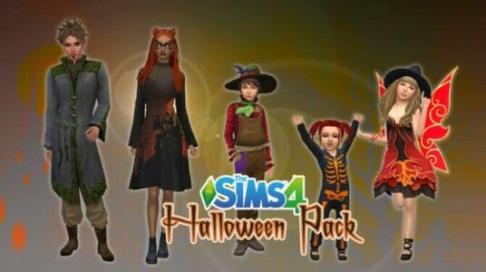 Halloween Pack 2021 Sims 4 CC