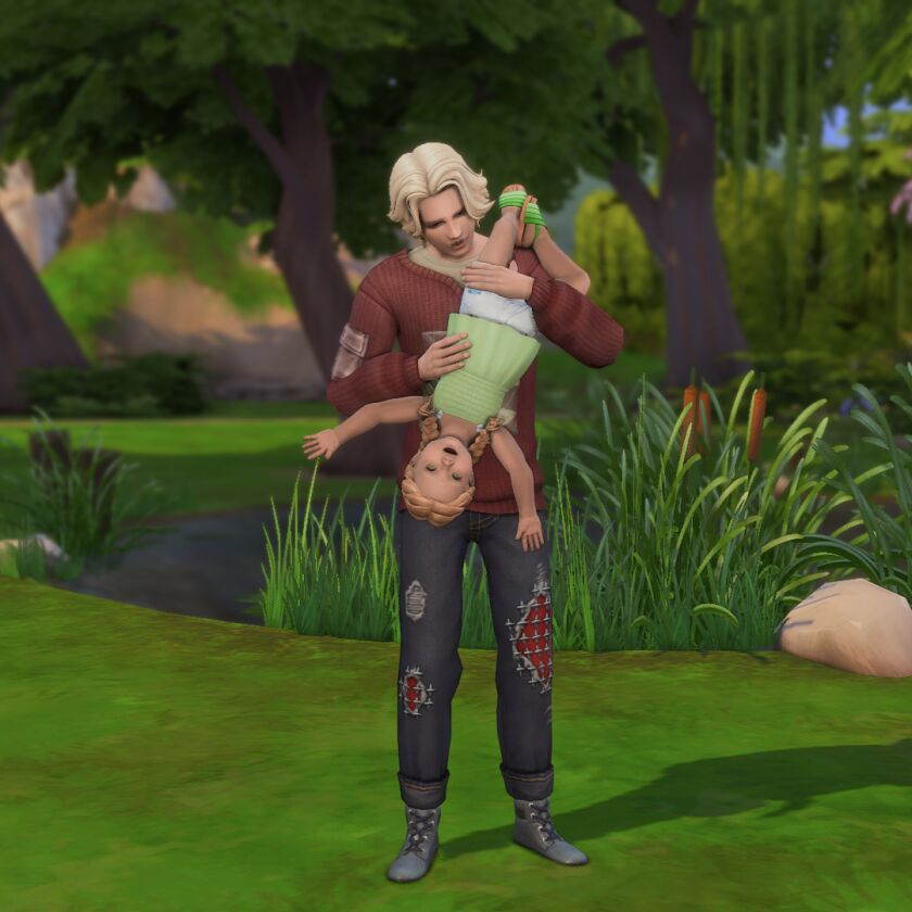 sims 4 cc happy family poses your family is out hanging out 4