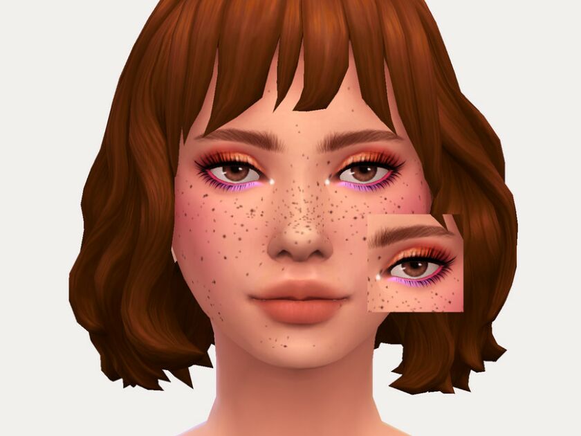 Harvest Moon Eyeshadow By Sagittariah Sims 4 CC