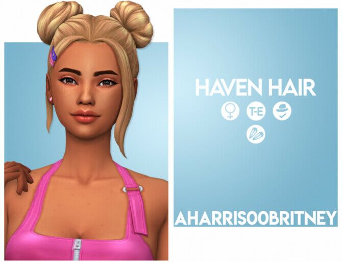 Haven Hair Sims 4 CC