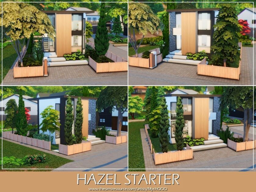 sims 4 cc hazel starter by mychqqq 2