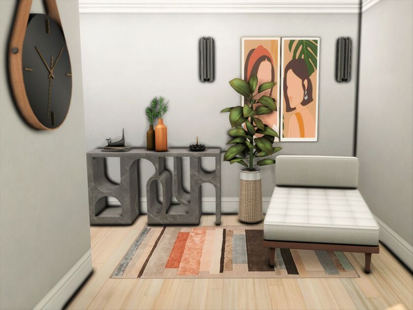 sims 4 cc hello hallway by xogerardine 2