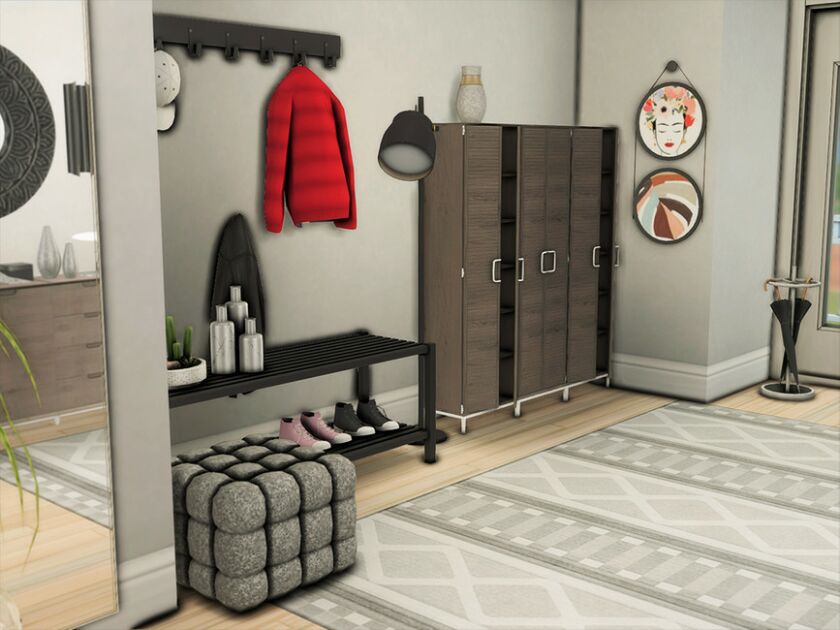 sims 4 cc hello hallway by xogerardine 5