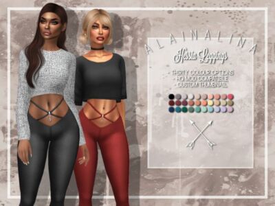 Hessia Leggings By Alainalina Sims 4 CC