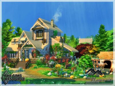 Hilda – CC Only TSR By Marychabb Sims 4 CC