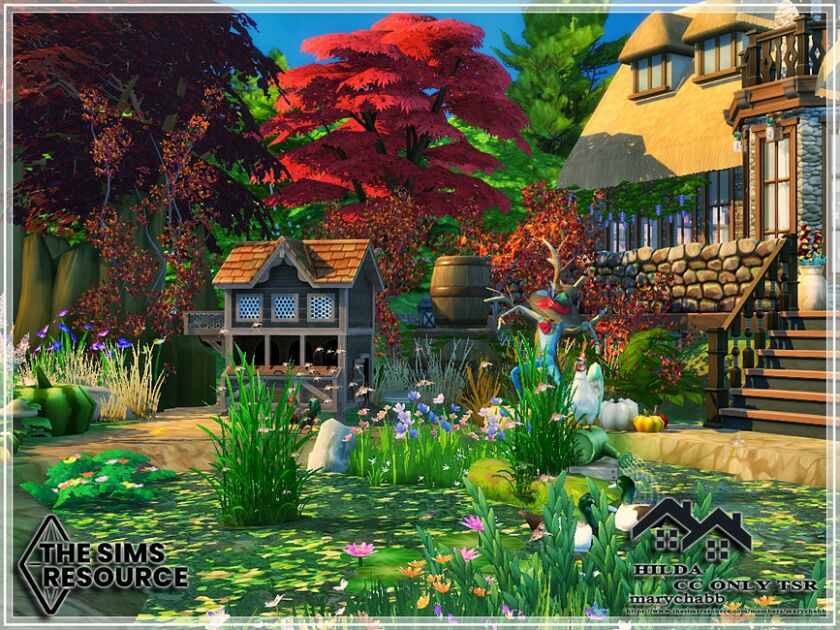 sims 4 cc hilda cc only tsr by marychabb 2