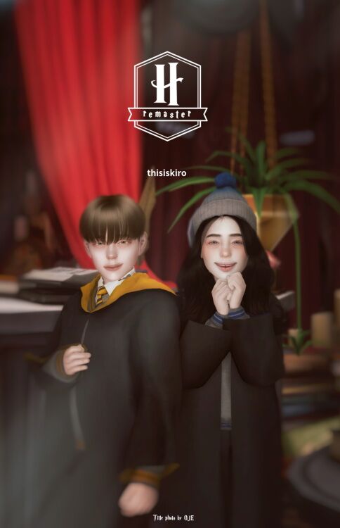 sims 4 cc hogwarts uniform set remaster kids version at kiro by kiro 3