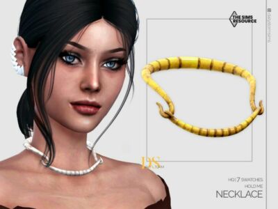 Hold ME Necklace By Dailystorm Sims 4 CC