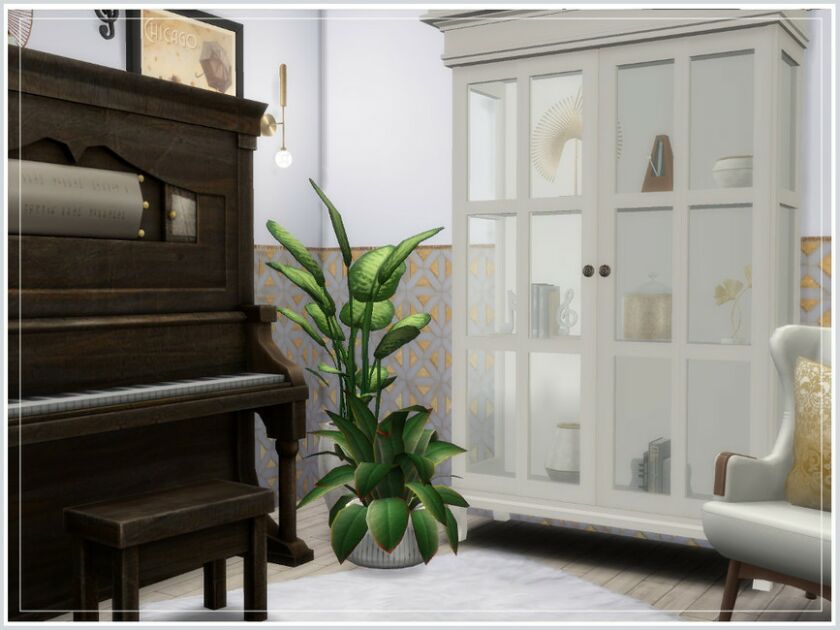 sims 4 cc hugo music room by philo 2